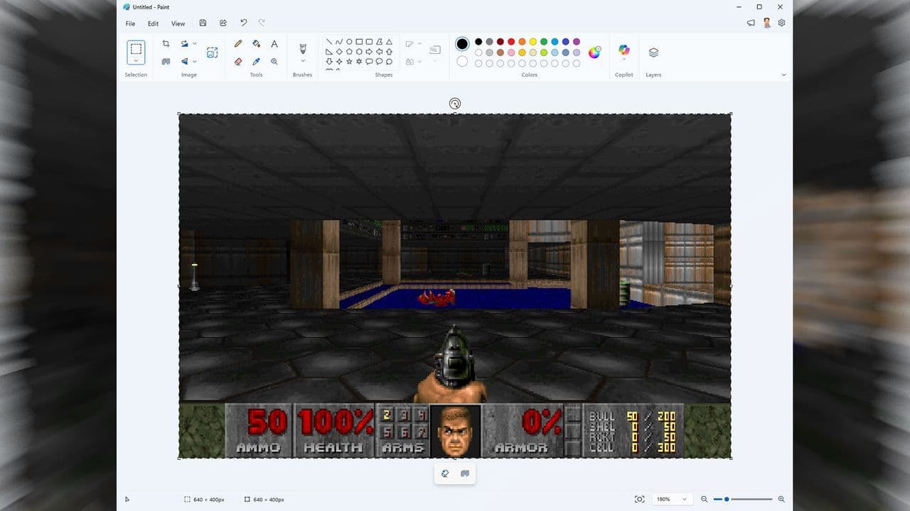 Microsoft Runs "Paint" Program Smoothly with "Doom" at 35 FPS, Demonstrating New Breakthroughs in Software-Hardware Collaboration Optimization
Microsoft successfully ran the classic game "Doom" through its "Paint" application, achieving a smooth 35 frames per second (fps), marking a significant breakthrough in software-hardware collaboration and optimization. This demonstration highlights the company's ongoing efforts to enhance system performance and compatibility, leveraging advanced integration between software applications and underlying hardware architectures. The achievement underscores the potential of optimized system design in delivering enhanced user experiences, particularly in resource-intensive scenarios such as gaming and real-time graphics rendering.