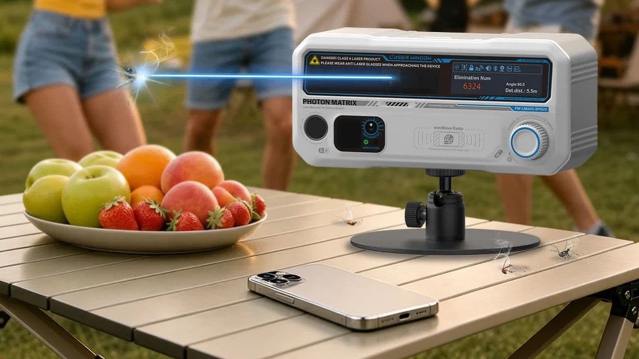 "High-Energy Laser Mosquito Eliminator Launched, Pioneering a New Trend in Efficient Pest Control"
