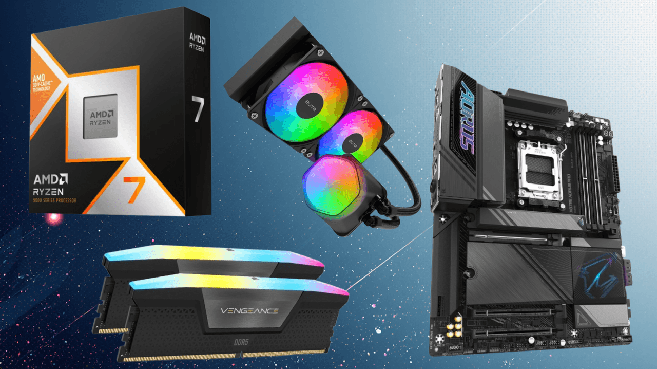 Limited-Time Offer: AMD Ryzen 7 9800X3D Four-Piece Kit, High-Configuration Combination Enhances Ultimate Gaming Experience