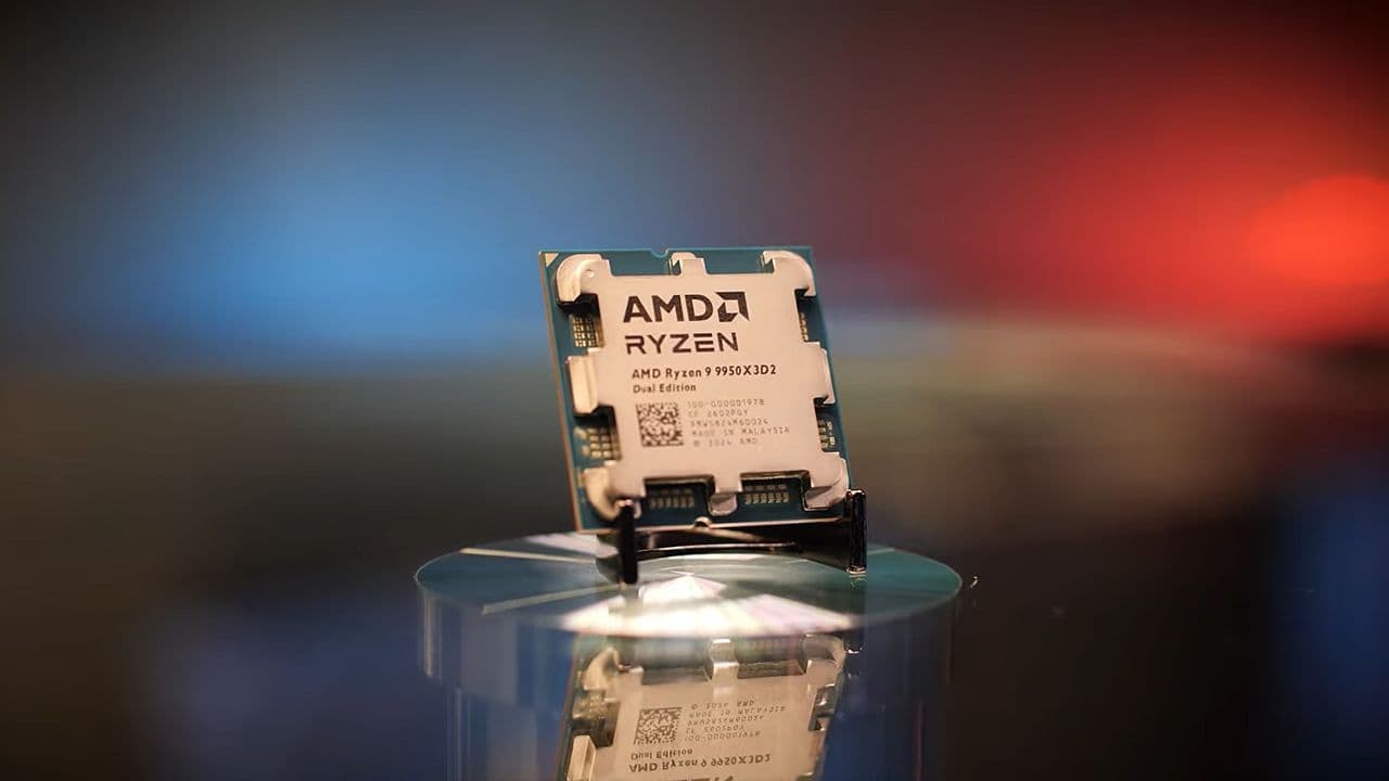 أصدرت AMD رسمياً معالج Ryzen 9 9950X3D2، وهو يعتمد على معمارية ذاكرة التخزين المؤقت المزدوج ويُعد باباً جديدًا لعالم الحوسبة عالية الأداء.