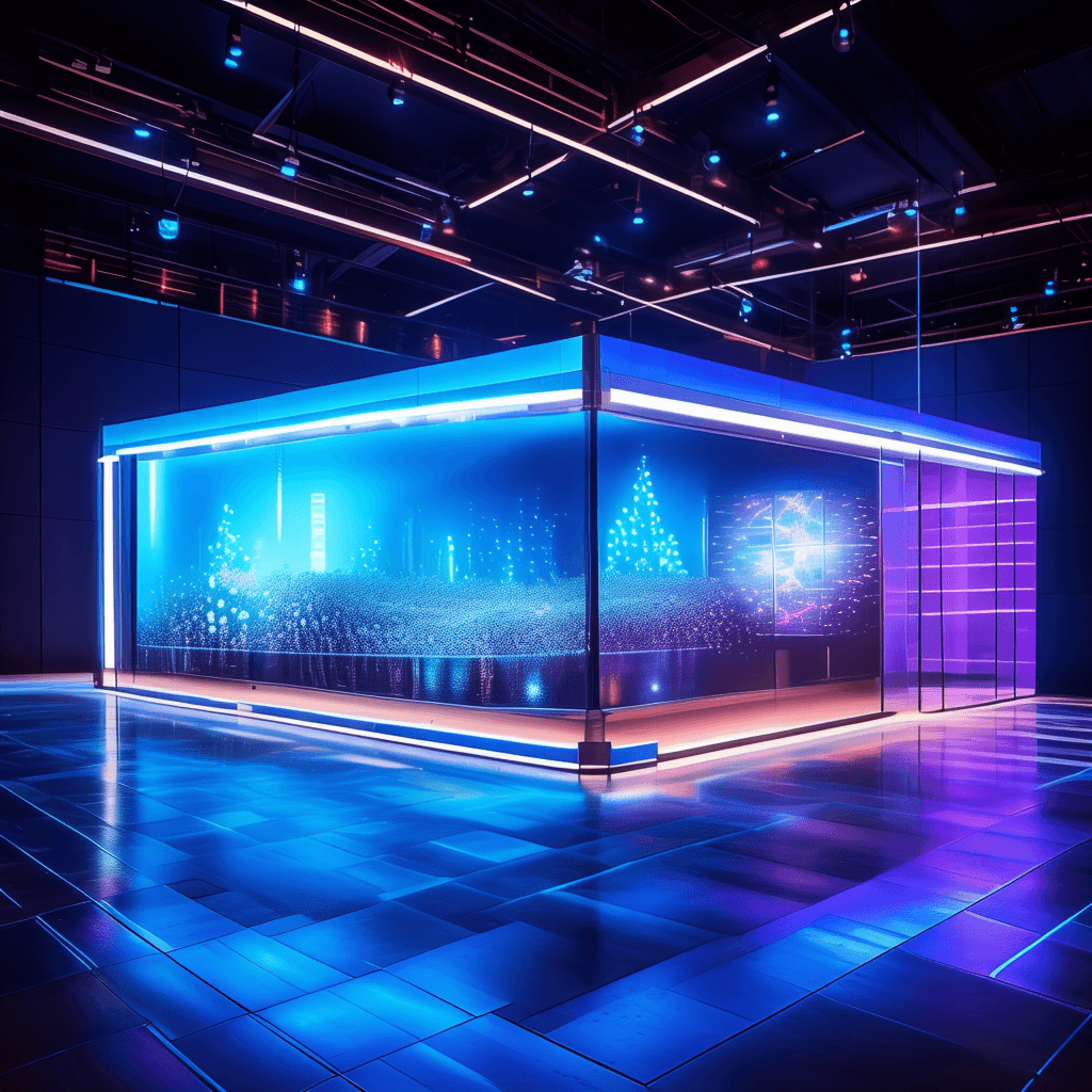 Double-sided Transparent Display Technology Breaks Through the LED Industry, Empowering DJ Stages and High-end Visual Applications